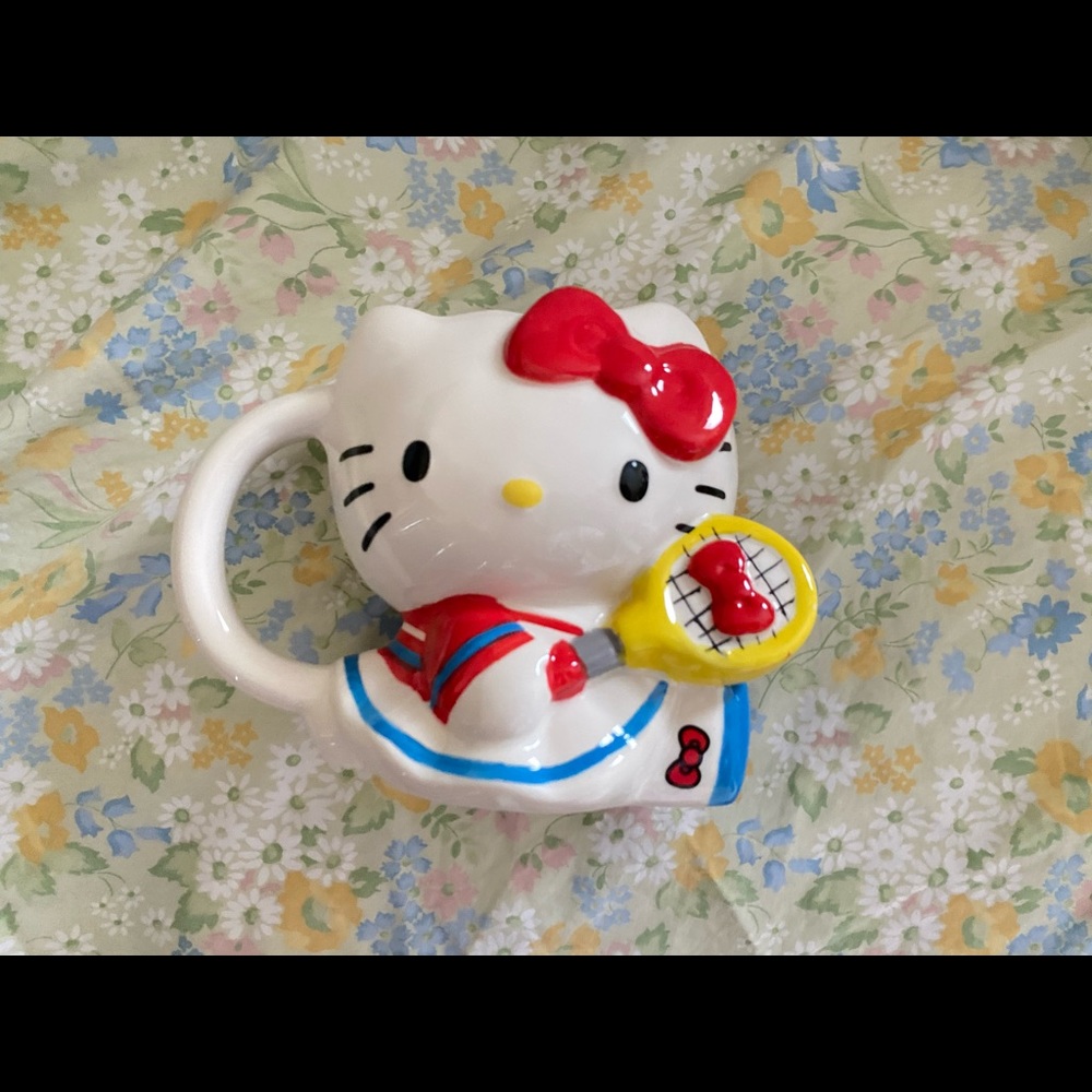 Hello Kitty Tennis Mug